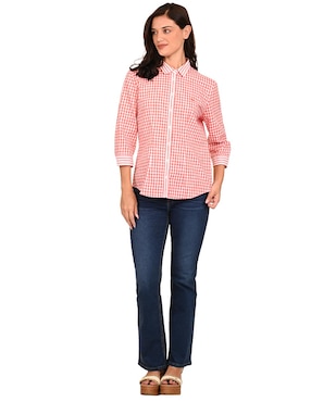 Blusa Ferrioni manga 3/4 para mujer