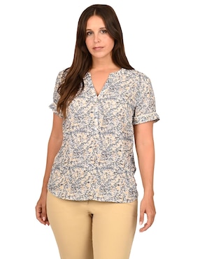 Blusa Ferrioni manga corta para mujer