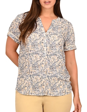 Blusa Ferrioni manga corta para mujer