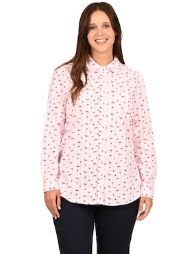 Blusa Ferrioni manga larga para mujer