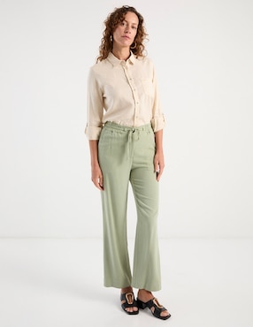 Blusa Ferrioni manga larga para mujer