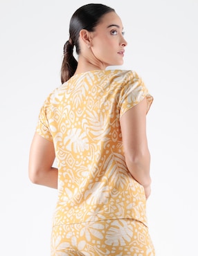 Blusa Trinity manga corta para mujer