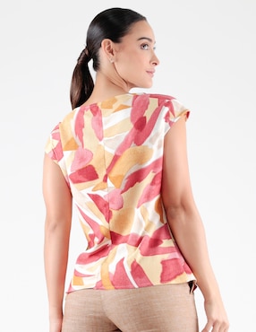 Blusa Trinity manga corta para mujer