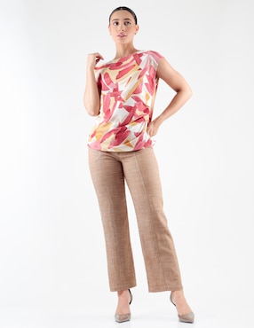 Blusa Trinity manga corta para mujer