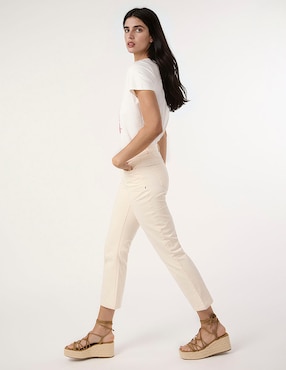 Pantalón straight Dándara skinny para mujer
