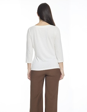 Blusa Foley's Tize manga 3/4 para mujer