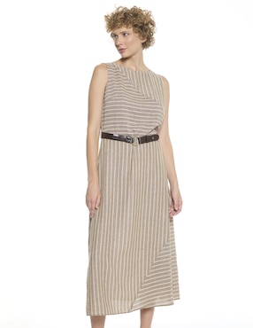 Vestido midi formal Foley's Tize para mujer
