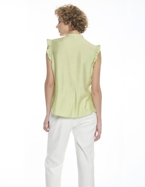 Blusa Foley's Tize sin manga para mujer