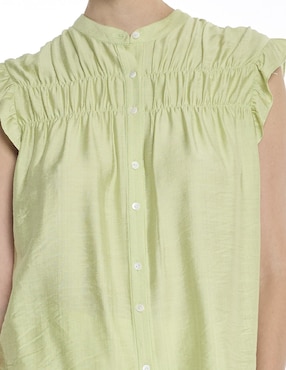 Blusa Foley's Tize sin manga para mujer