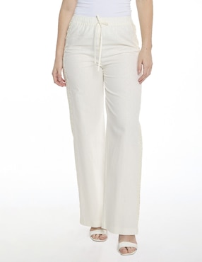 Pantalón relaxed Foley's regular para mujer