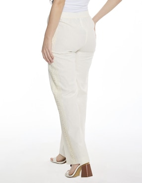 Pantalón relaxed Foley's regular para mujer