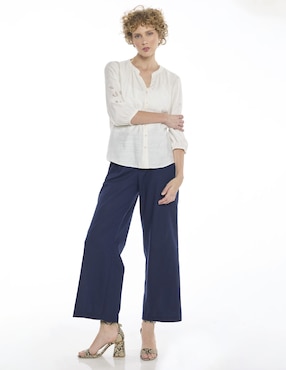 Blusa Foley´s Hazel manga 3/4 para mujer