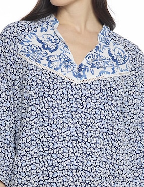 Blusa Foley's Agathe manga 3/4 para mujer