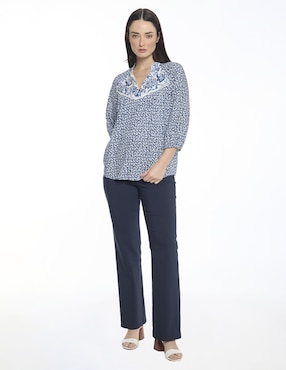Blusa Foley's Agathe manga 3/4 para mujer