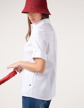 Blusa Dándara manga corta para mujer