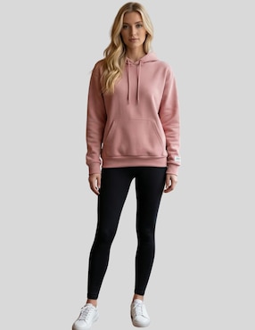 Sudadera con capucha y bolsa Malabis para mujer