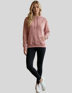 Sudadera con capucha y bolsa Malabis para mujer