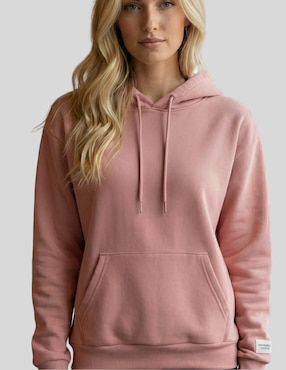 Sudadera con capucha y bolsa Malabis para mujer