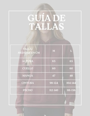 Sudadera con capucha y bolsa Malabis para mujer