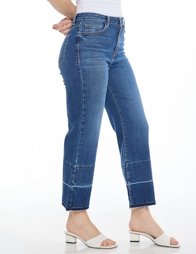 Jeans straight Foley's para mujer