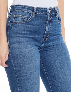 Jeans straight Foley's para mujer