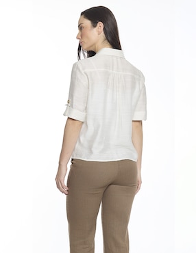 Blusa Foley's manga al codo para mujer