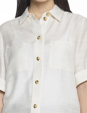 Blusa Foley's manga al codo para mujer