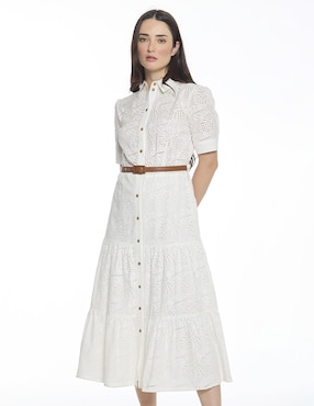 Vestido midi formal Foley's para mujer