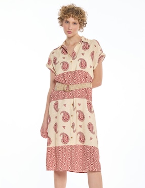 Vestido a la rodilla formal Foley's para mujer