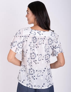 Blusa Delirium manga corta para mujer