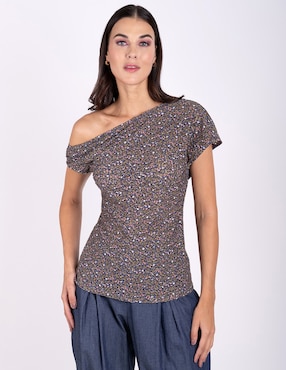 Blusa Delirium manga corta para mujer
