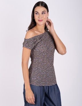 Blusa Delirium manga corta para mujer