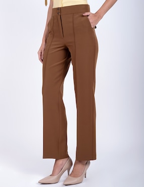 Pantalón de vestir Delirium straight para mujer
