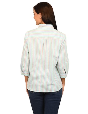 Blusa Ferrioni manga 3/4 para mujer