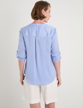 Blusa Ferrioni manga 3/4 para mujer
