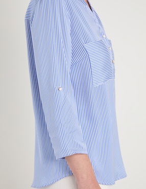 Blusa Ferrioni manga 3/4 para mujer