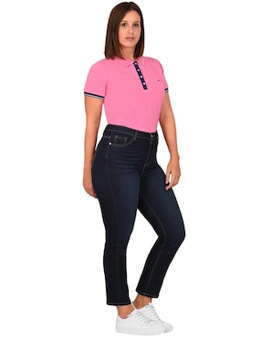 Jeans straight Ferrioni para mujer