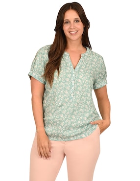 Blusa Ferrioni manga corta para mujer