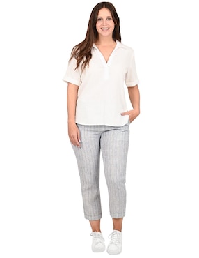 Blusa Ferrioni manga corta para mujer