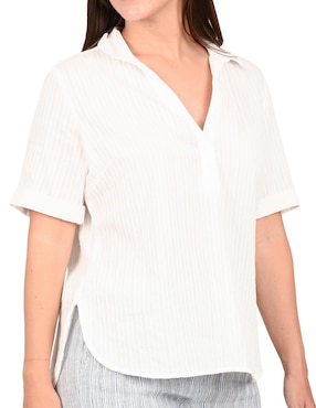 Blusa Ferrioni manga corta para mujer