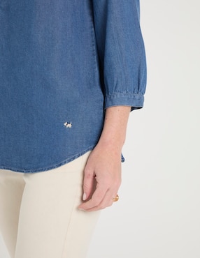 Blusa Ferrioni manga 3/4 para mujer