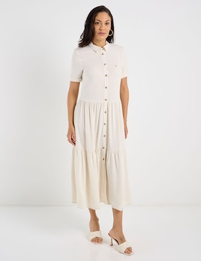 Vestido crop casual Ferrioni para mujer