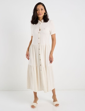 Vestido crop casual Ferrioni para mujer