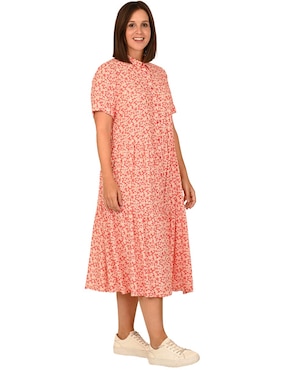 Vestido midi casual Ferrioni para mujer