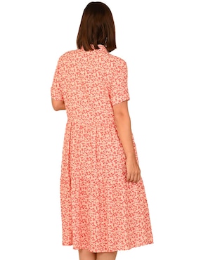 Vestido midi casual Ferrioni para mujer