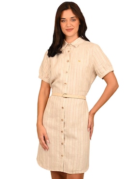 Vestido corto casual Ferrioni para mujer