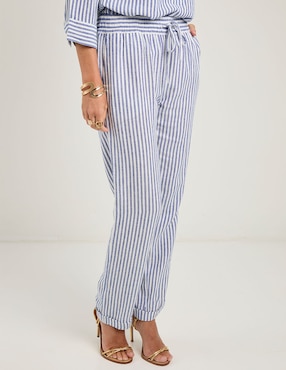 Pantalón relaxed Lieb straight para mujer