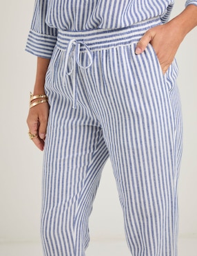 Pantalón relaxed Lieb straight para mujer