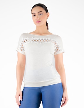 Blusa Trinity manga corta para mujer