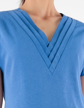 Blusa Trinity manga corta para mujer